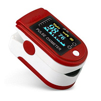 Пульсоксиметр Fingertip Pulse Oximeter AB-88 (Красный) — фото