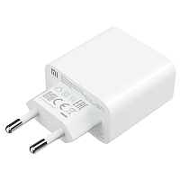 Зарядное устройство Mi 33W Wall Charger (Type-A+Type-C) (EU) (Белый) — фото