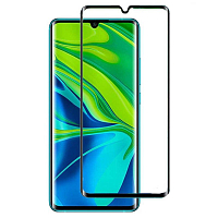 Защитное 5D стекло для Xiaomi Mi Note 10 Black (Черное) — фото
