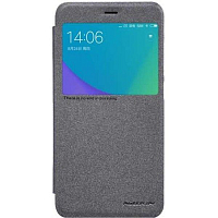 Чехол-книжка Nilkin Sparkle Gray для Redmi Note 5A Prime (Серый) — фото