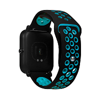 Ремешок перфорированный для Amazfit Bip Blue (Синий) — фото
