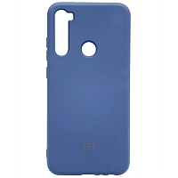 Силиконовый чехол для Redmi Note 8 (Синий) — фото