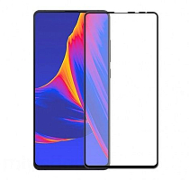 Защитное 5D стекло для Xiaomi Mi Mix 3 Black (Черное) — фото