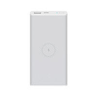 Внешний аккумулятор с поддержкой беспроводной зарядки Xiaomi Mi Wireless Charger (10000 mAh) Белый — фото