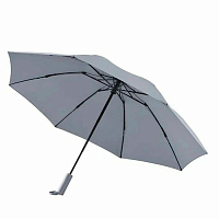 Зонт 90 Points Automatic Umbrella With LED Flashlight (Серый) — фото