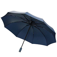 Зонт Zuodu Full Automatic Umbrella Led (Синий) — фото