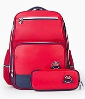 Детский рюкзак Xiaoyang Small Student Book Bag (3-6 лет, с пеналом) Red — фото