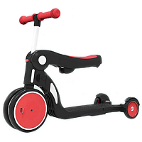 Самокат-беговел 5 в 1 BeBeHoo Deformation Stroller Red (Красный) — фото