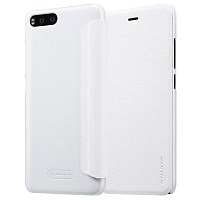 Чехол-книжка Nilkin Sparkle White для Xiaomi Mi6 (Белый) — фото