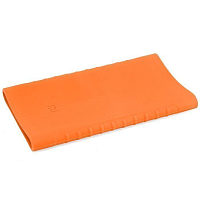 Силиконовый чехол Xiaomi Silicone Protector Sleeve для аккумулятора Mi Power Bank 2i 10000 Оранжевый — фото