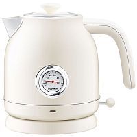 Чайник Qcooker Electric Kettle с температурным датчиком (Бежевый) — фото