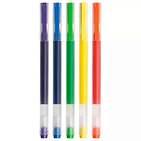 Набор цветных ручек Mi Jumbo Gel Ink Pen 5 шт. (MJBWB03WC) — фото