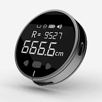 Умная рулетка Duka Small Q Ruler Black (Черный) — фото