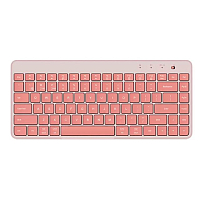 Беспроводная клавиатура Mi Dual Mode Wireless Keyboard (XMBXJP01YM) (Русские буквы) (Розовый) — фото