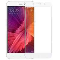 Защитное 2D стекло для Redmi 4A White (Белое) — фото